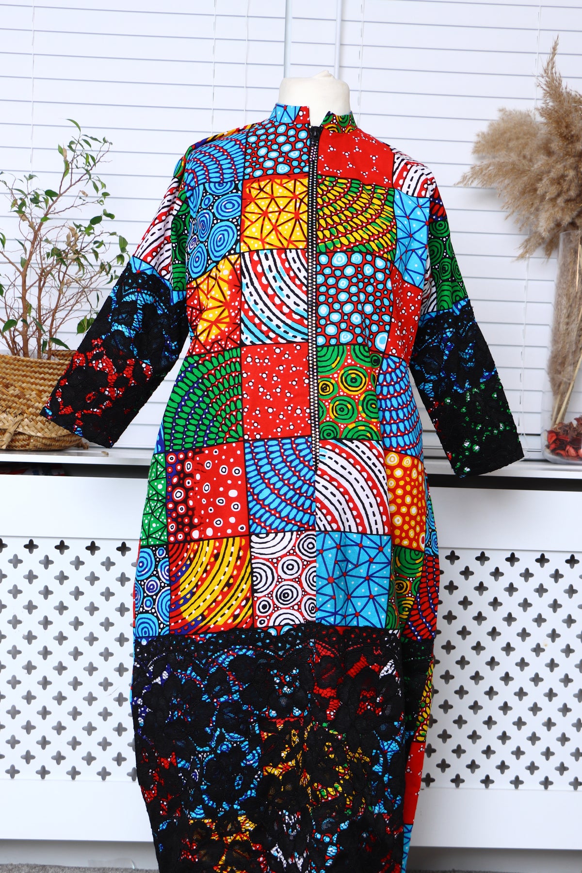 Elegante African Maxi Dress