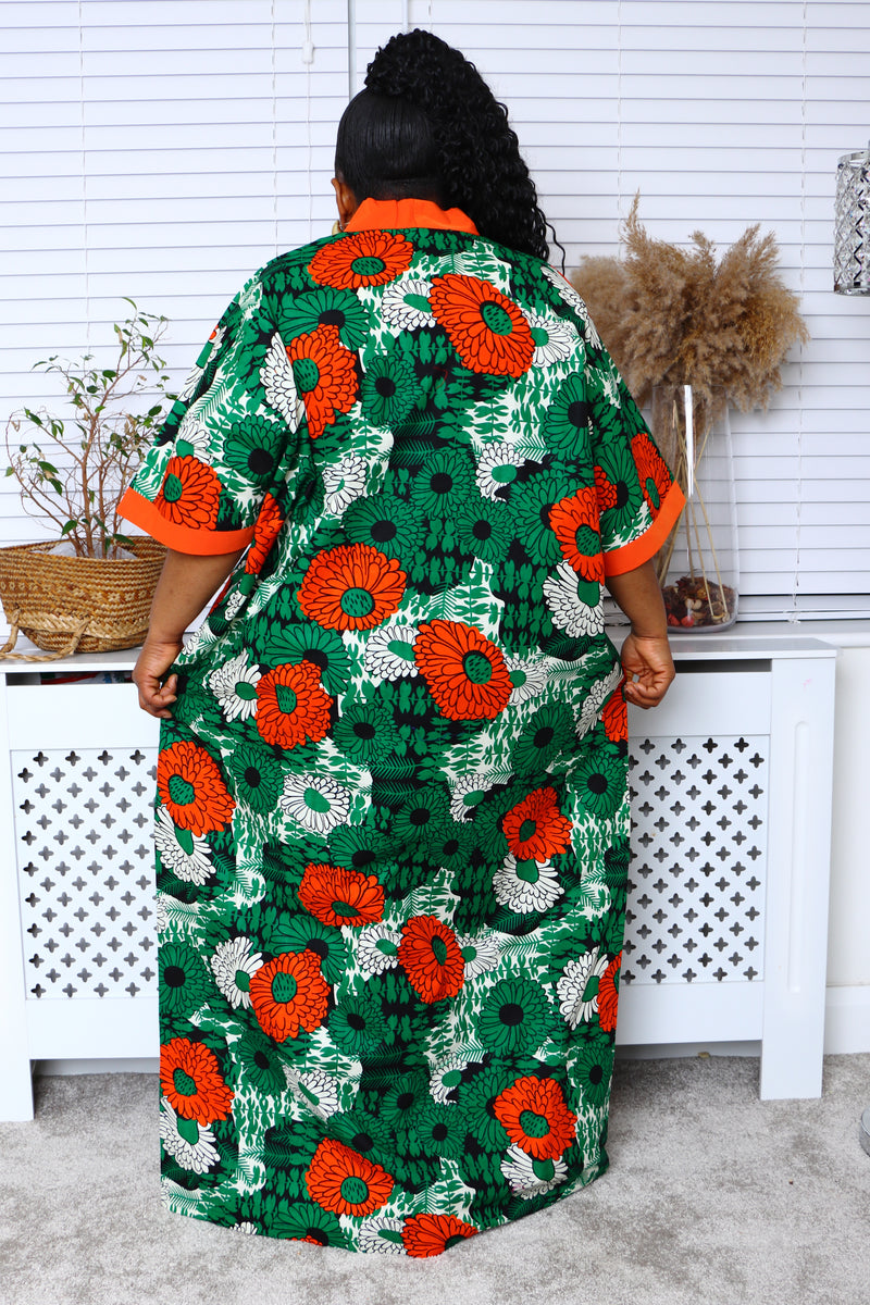 African Bubu Kaftan Didi Ankara dress