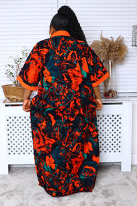 African Bubu Rike Kaftan Dress