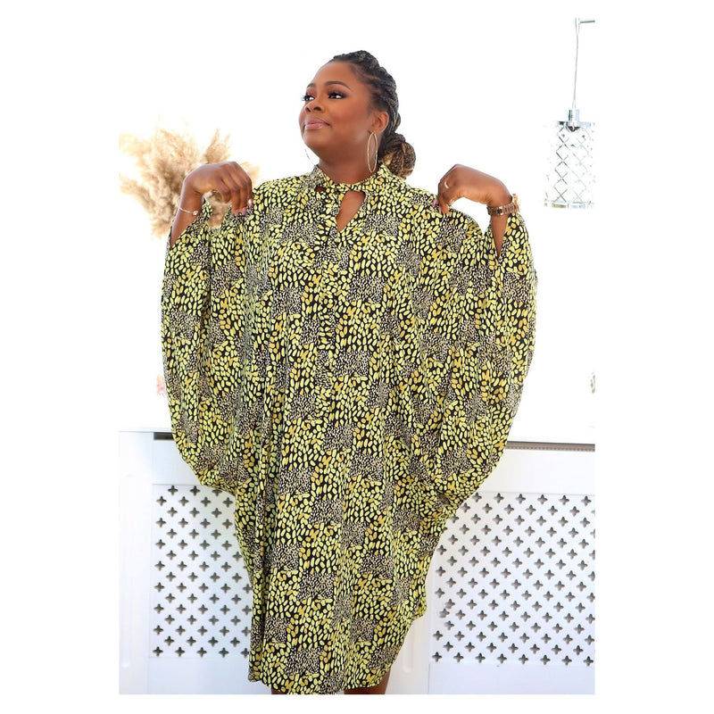 Ajike Occasion Dress by Oge Fashion | Vintage Silk Midi