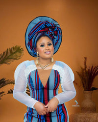 Precy family Aso-oke -Bespoke