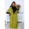 African Ankara sequence Zara Maxi Dress