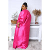 African Pink Bubu with Embroidery