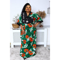 African Bubu Bibi Ankara Dress