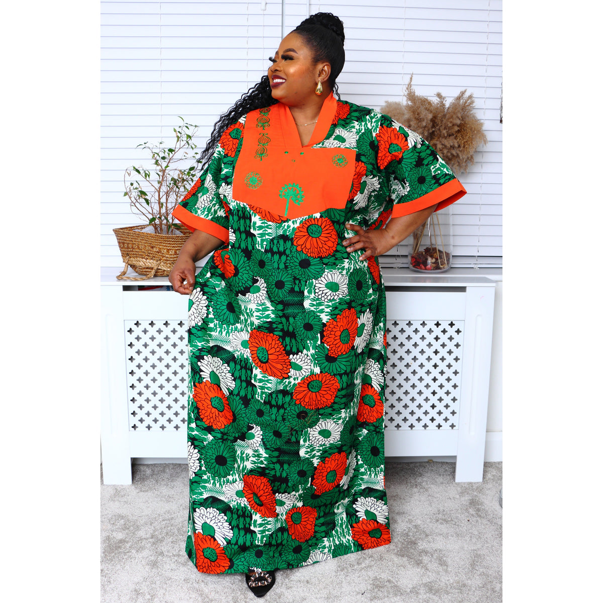 African Bubu Kaftan Didi Ankara dress