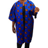 Orange Leaf Ankara Blazer