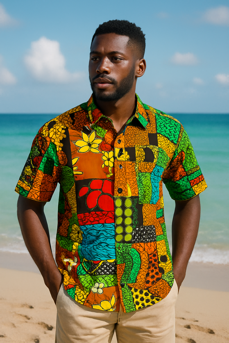 Chisom Ankara Male Shirt